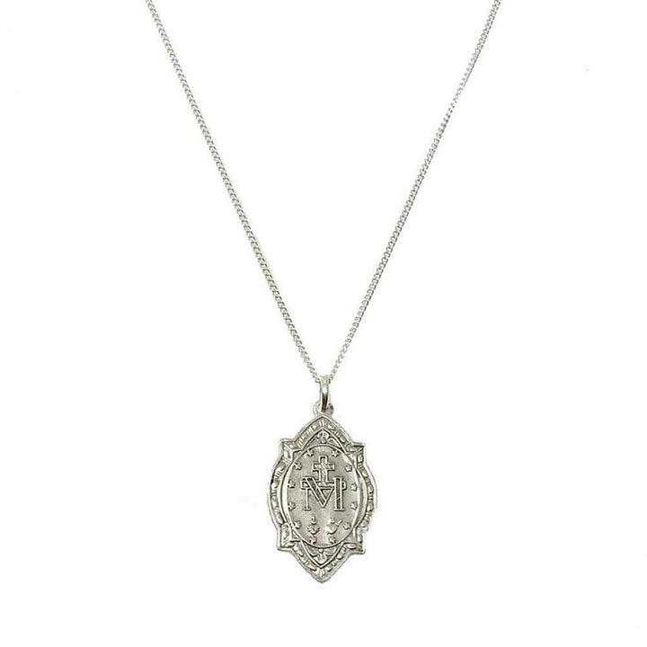 Virgin in the Sky Charm-Virgins Saints and Angels-Swag Designer Jewelry