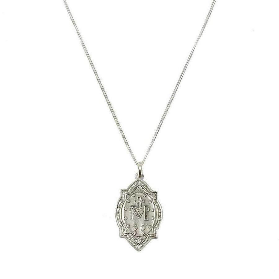 Virgin in the Sky Charm-Virgins Saints and Angels-Swag Designer Jewelry