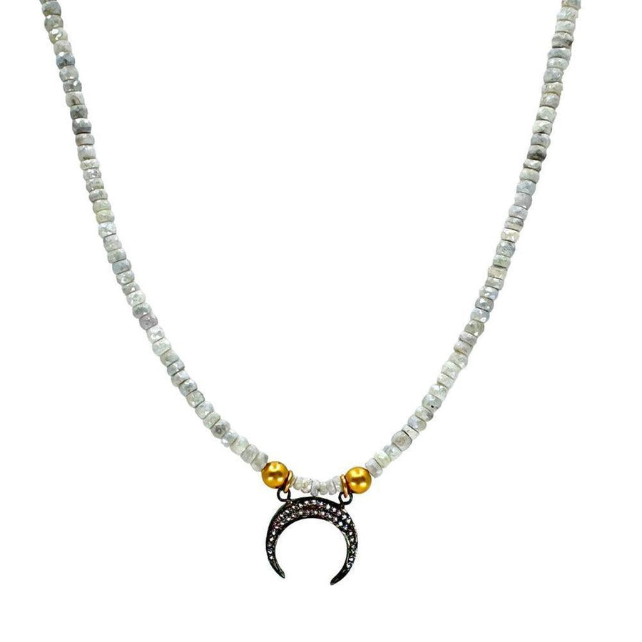 White Agate Necklace-Catherine Page-Swag Designer Jewelry