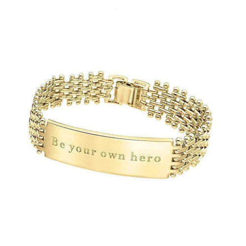 Women Warriors Be your own Hero Bracelet-Women Warriors-Swag Designer Jewelry