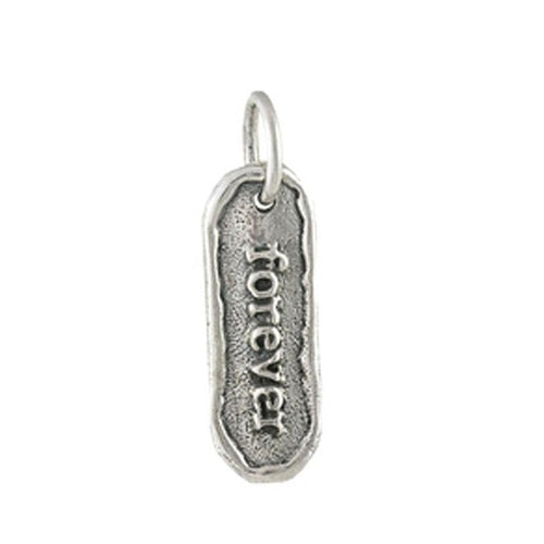 Word Play Charm Pendant -Forever-Waxing Poetic-Swag Designer Jewelry