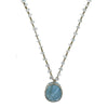 Woven Blue Celadon Necklace-Danielle Welmond-Swag Designer Jewelry