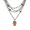 Magdalena in Hematite-Virgins Saints and Angels-Swag Designer Jewelry