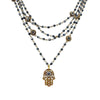 Magdalena in Hematite-Virgins Saints and Angels-Swag Designer Jewelry