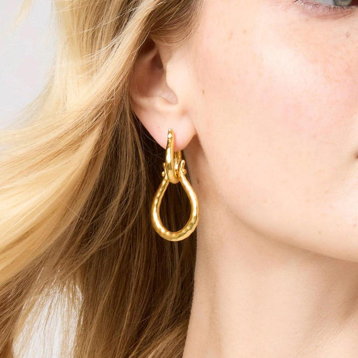 Saratoga 2 in 1 Earrings-Julie Vos-Swag Designer Jewelry