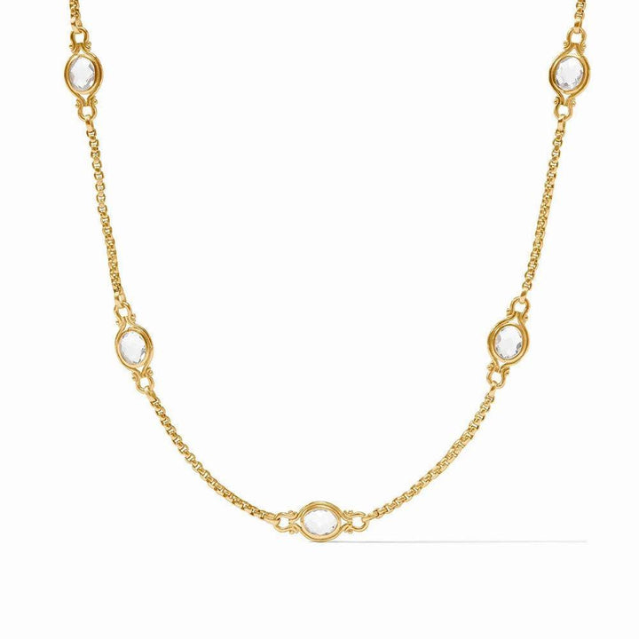 Saratoga Stone Station Necklace-Julie Vos-Swag Designer Jewelry