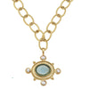 Venetian Glass Bee Intaglio Necklace-Susan Shaw-Swag Designer Jewelry