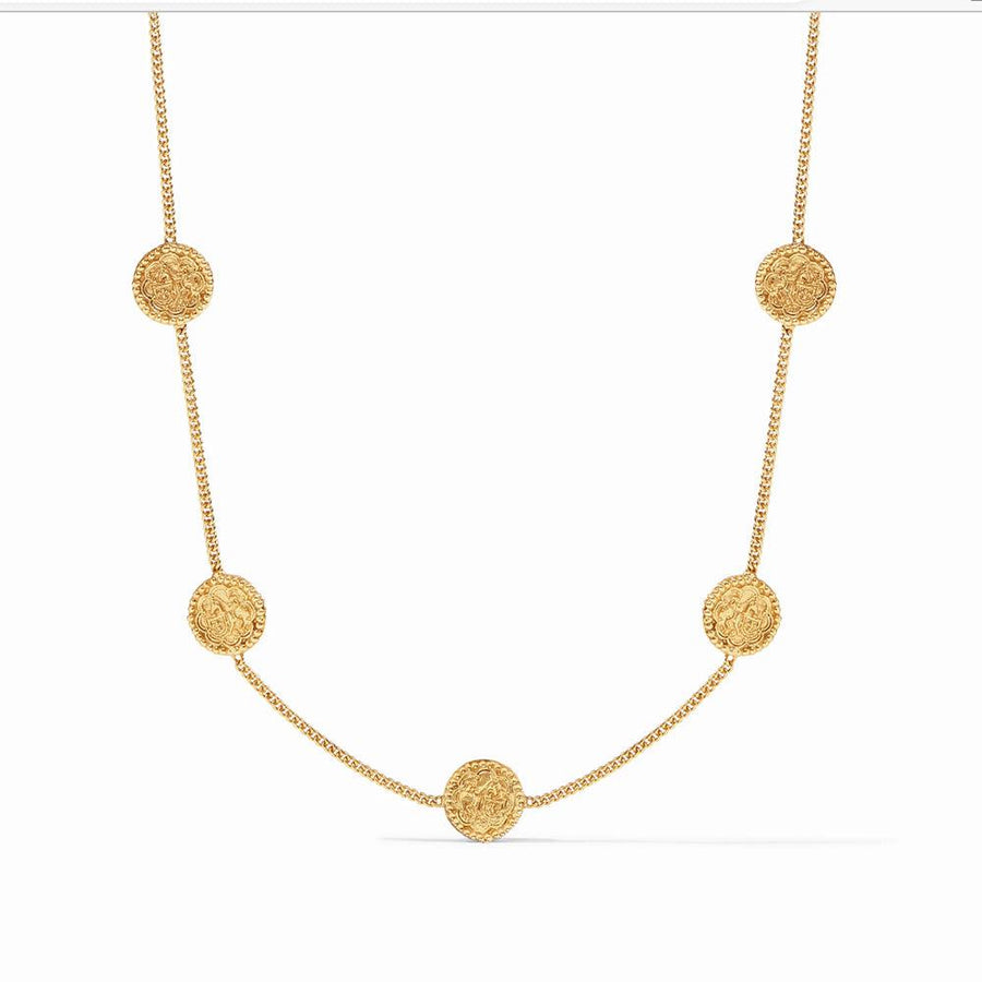 Trieste Delicate Station Necklace-Julie Vos-Swag Designer Jewelry