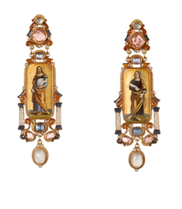 Some Glorious Earrings By Diego Percossi Papi