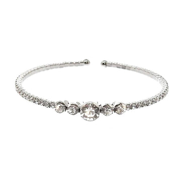 1 Row Crystal Cuff-Theia Jewelry-Swag Designer Jewelry