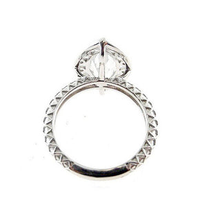 14k Marquis Ring in White Gold with Diamonds-Jude Frances-Swag Designer Jewelry