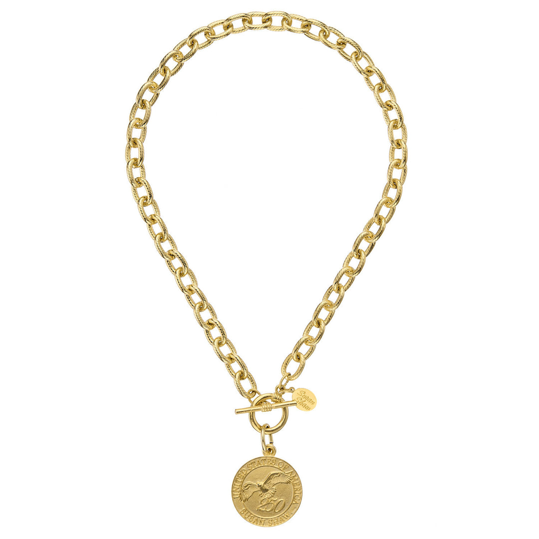 USA 250 Coin Necklace