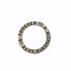 Silver charm engraved "A Mother's Love is Forever"
