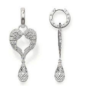 Angel Wing Earrings-Thomas Sabo-Swag Designer Jewelry