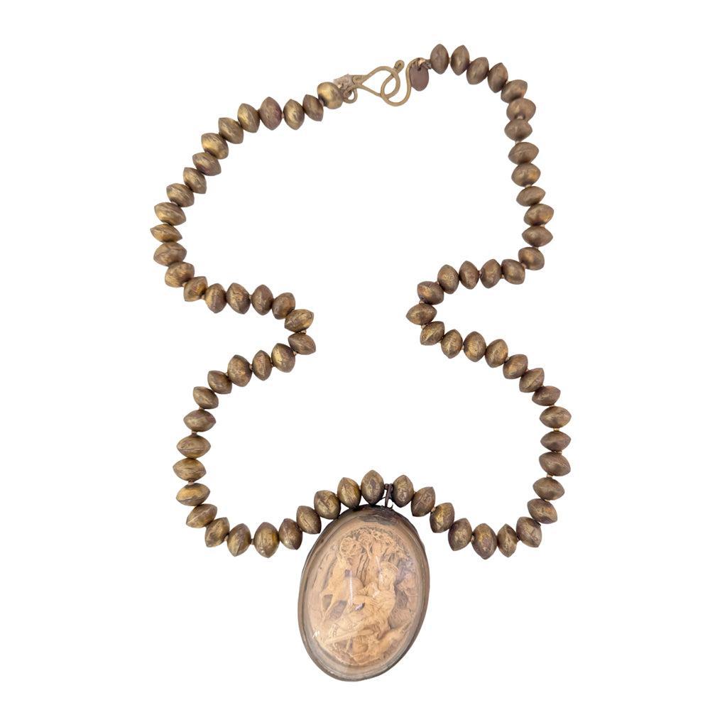 Antique St Hubertus Icon-Parham & Co-Swag Designer Jewelry