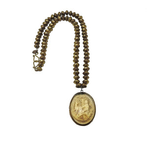 Antique St Hubertus Icon-Parham & Co-Swag Designer Jewelry