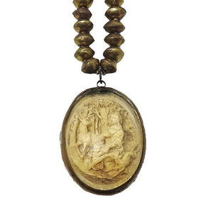 Antique St Hubertus Icon-Parham & Co-Swag Designer Jewelry