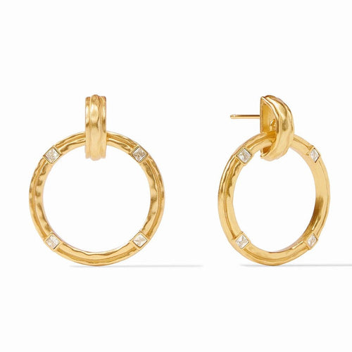 Astor Doorknocker Earring-Julie Vos-Swag Designer Jewelry