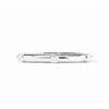 Catalina Hinge Bangle Silver CZ