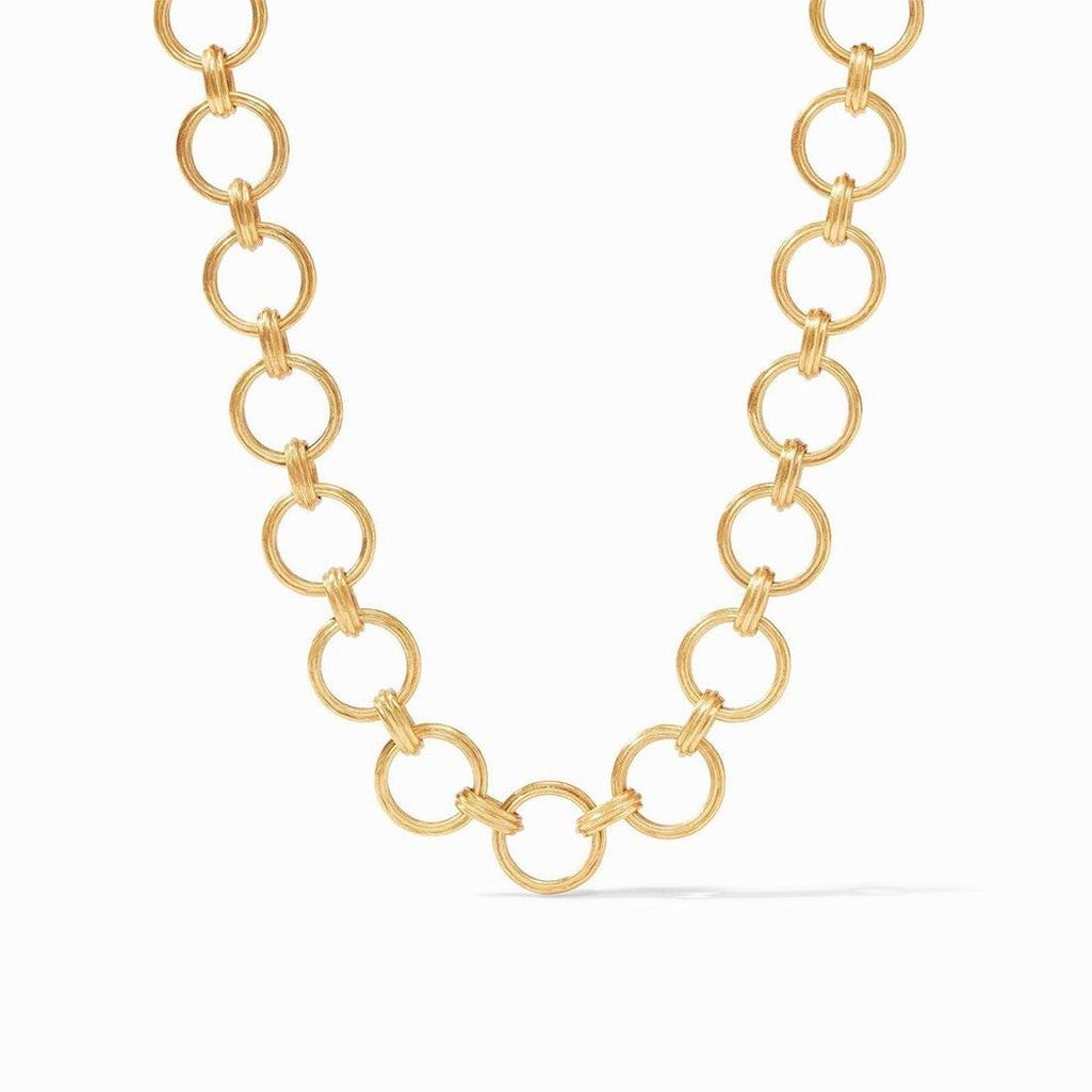 Gold Barcelona Link necklace, statement piece
