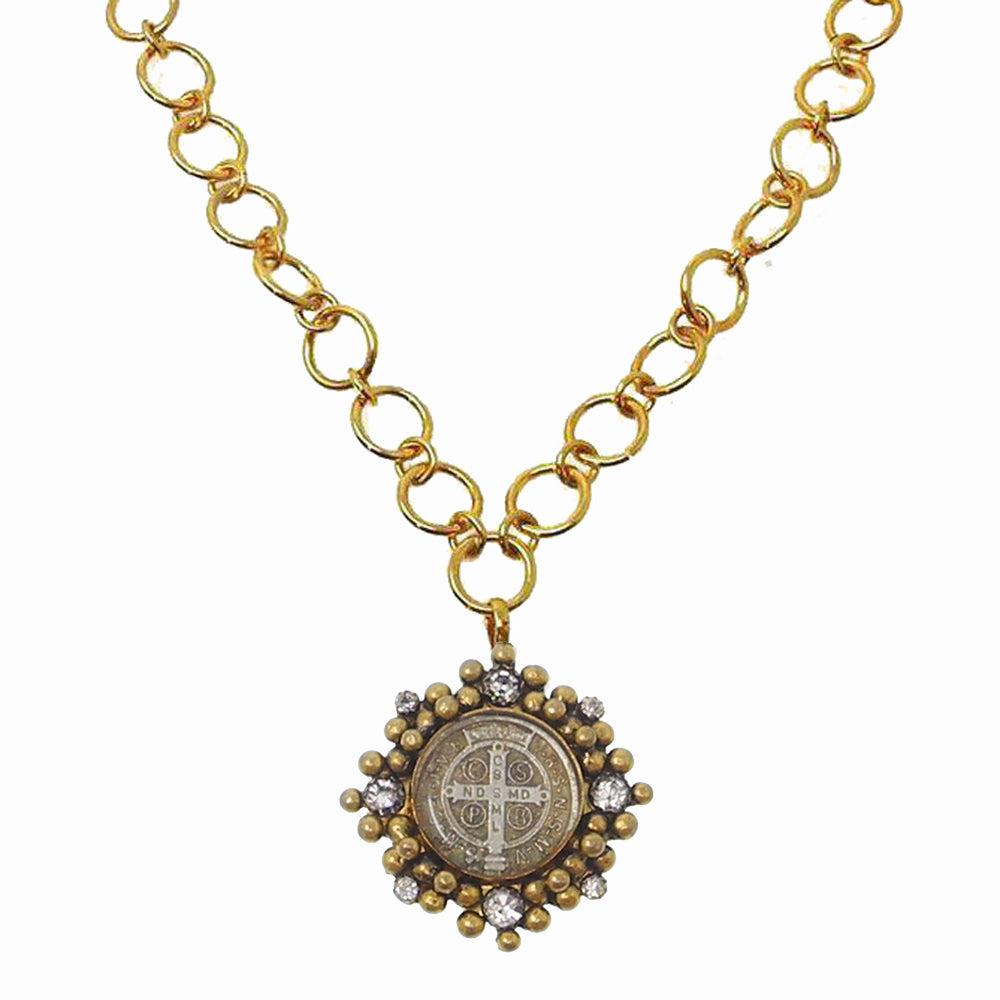 Virgins Saints and Angels | Betty Chain Necklace, Asst Medals