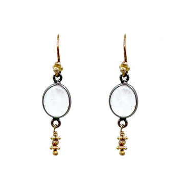 Bezel Set Crystal Drop-Robindira Unsworth-Swag Designer Jewelry