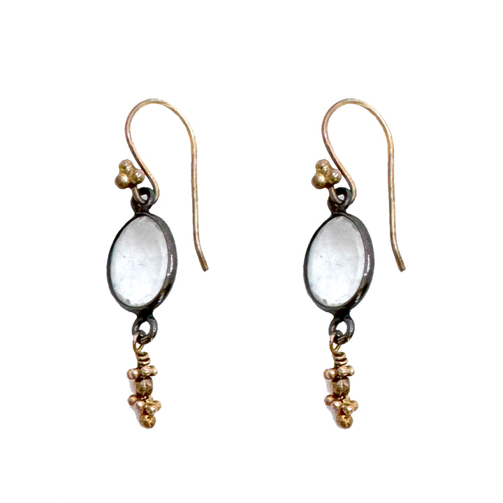 Bezel Set Crystal Drop-Robindira Unsworth-Swag Designer Jewelry
