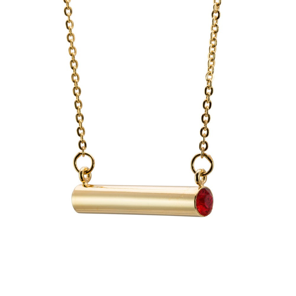 Birthstone Necklace Gold-Women Warriors-Swag Designer Jewelry
