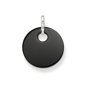 Black Disc Pendant-Thomas Sabo-Swag Designer Jewelry
