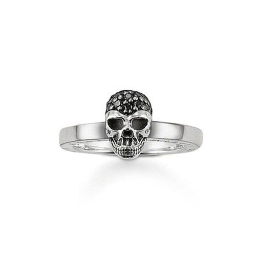 Black Skull Ring-Thomas Sabo-Swag Designer Jewelry