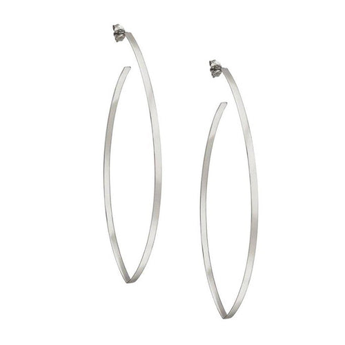 Blake White Gold Earrings-Lana Jewelry-Swag Designer Jewelry
