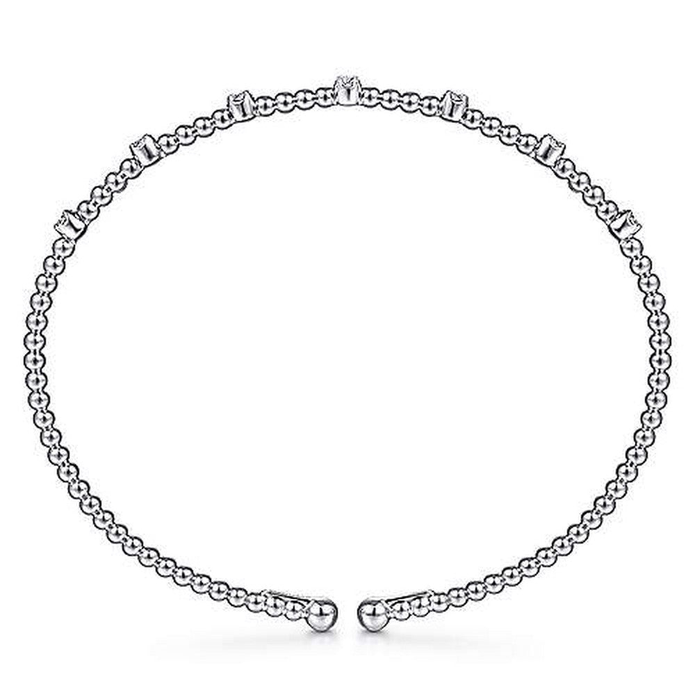 Bujukan Stationed Diamond Bar Bracelet-Gabriel & Co-Swag Designer Jewelry
