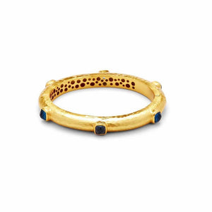 Catalina Hinged Bangle- Gemstones-Julie Vos-Swag Designer Jewelry