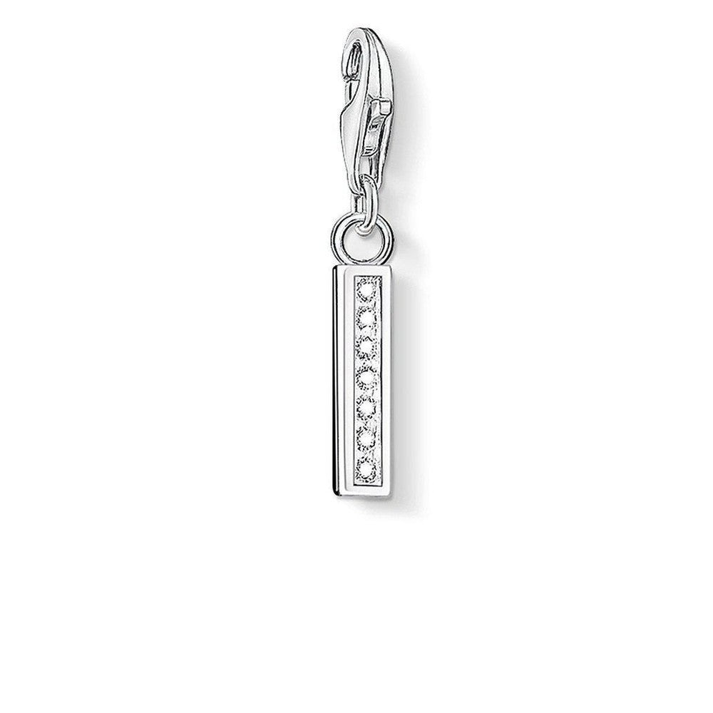 Charm 0231 Pave Letter I