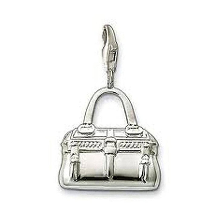 Charm 0487 silver handbag charm
