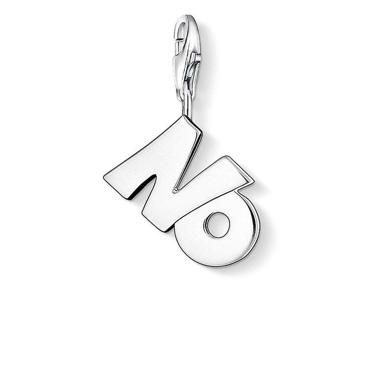 Silver Charm 0722 No polished charm pendant
