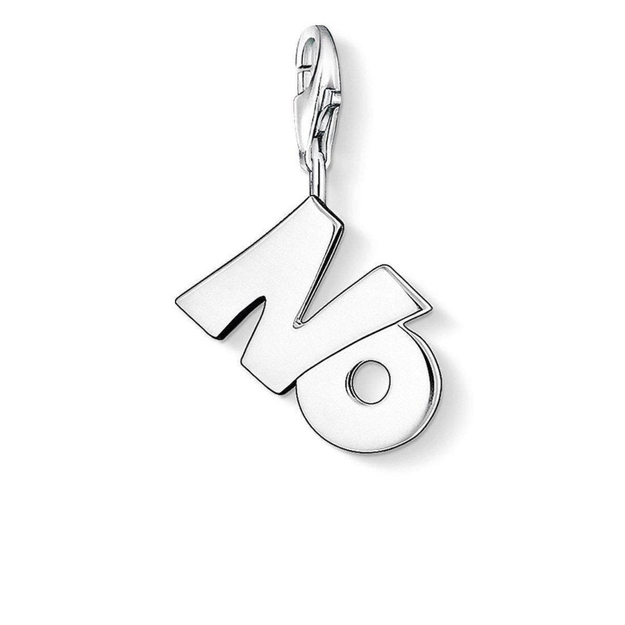 Silver Charm 0722 No polished charm pendant
