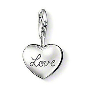 Charm 0812 " Love" Heart-Thomas Sabo-Swag Designer Jewelry