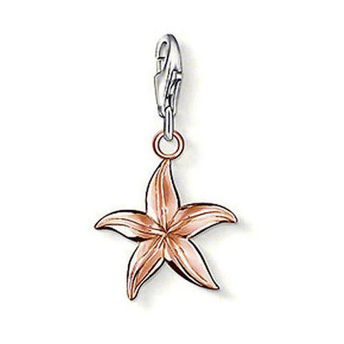 Charm 0922 Rose Gold Starfish-Thomas Sabo-Swag Designer Jewelry