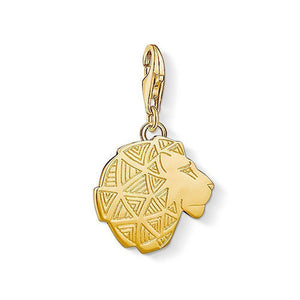 Charm 1419 Gold Lion Head-Thomas Sabo-Swag Designer Jewelry