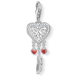 Charm 1426 Heart Dreamcatcher-Thomas Sabo-Swag Designer Jewelry