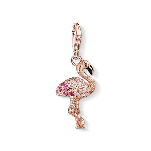 Charm 1518 Flamingo-Thomas Sabo-Swag Designer Jewelry