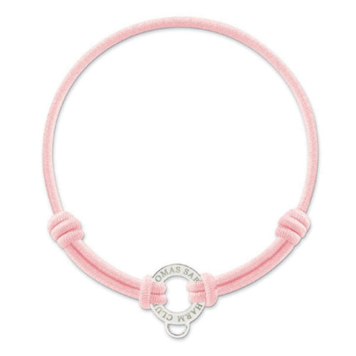 Charm Bracelet Gummi Pink-Thomas Sabo-Swag Designer Jewelry