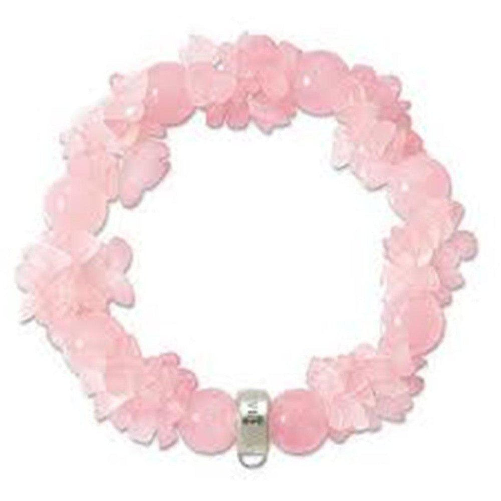 Charm Bracelet Pink Quartz Beads-Thomas Sabo-Swag Designer Jewelry