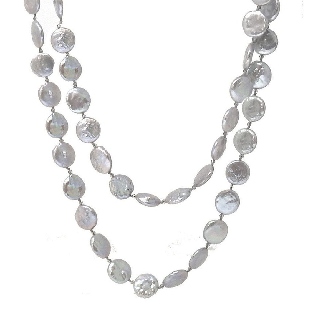 Coin Pearl Necklace
