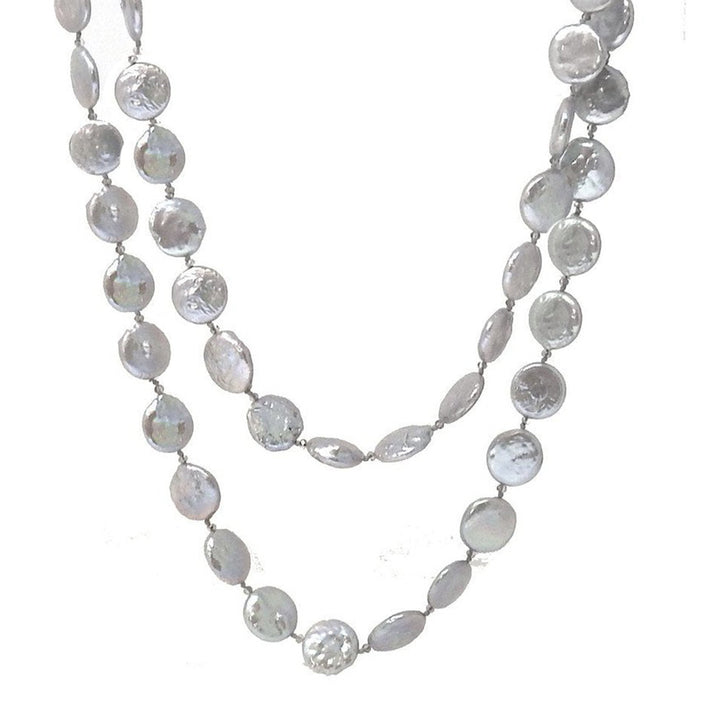 Coin Pearl Necklace