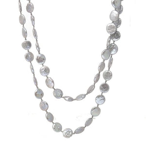 Coin Pearl Necklace-In 2 Design-Swag Designer Jewelry