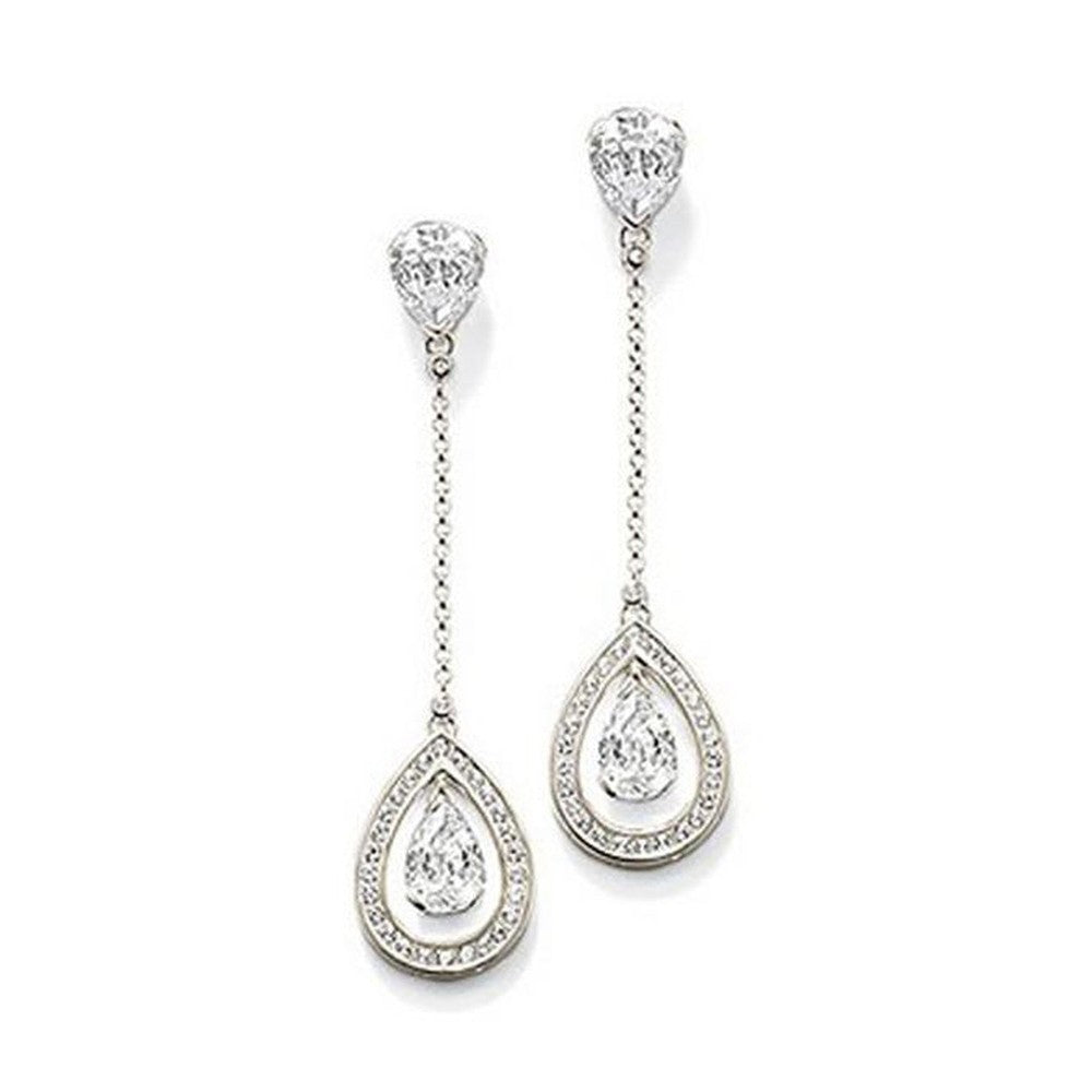 Crystal Chandelier Earrings-Thomas Sabo-Swag Designer Jewelry