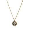 Crystal Flower Pendant-Bijou Amani-Swag Designer Jewelry