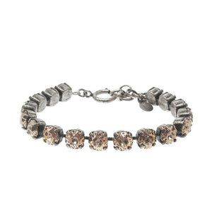 Crystal Tennis Bracelet Iridescent Blush-La Vie Parisienne-Swag Designer Jewelry